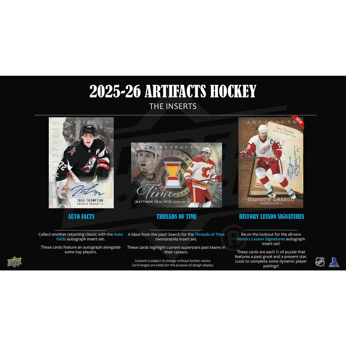 2025/26 Upper Deck Artifacts Hockey Hobby 20-Box Case