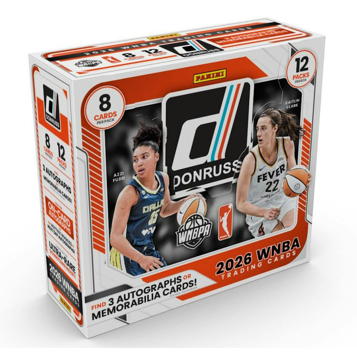 2026 Panini Donruss WNBA Basketball Hobby 16-Box Case (Presell)