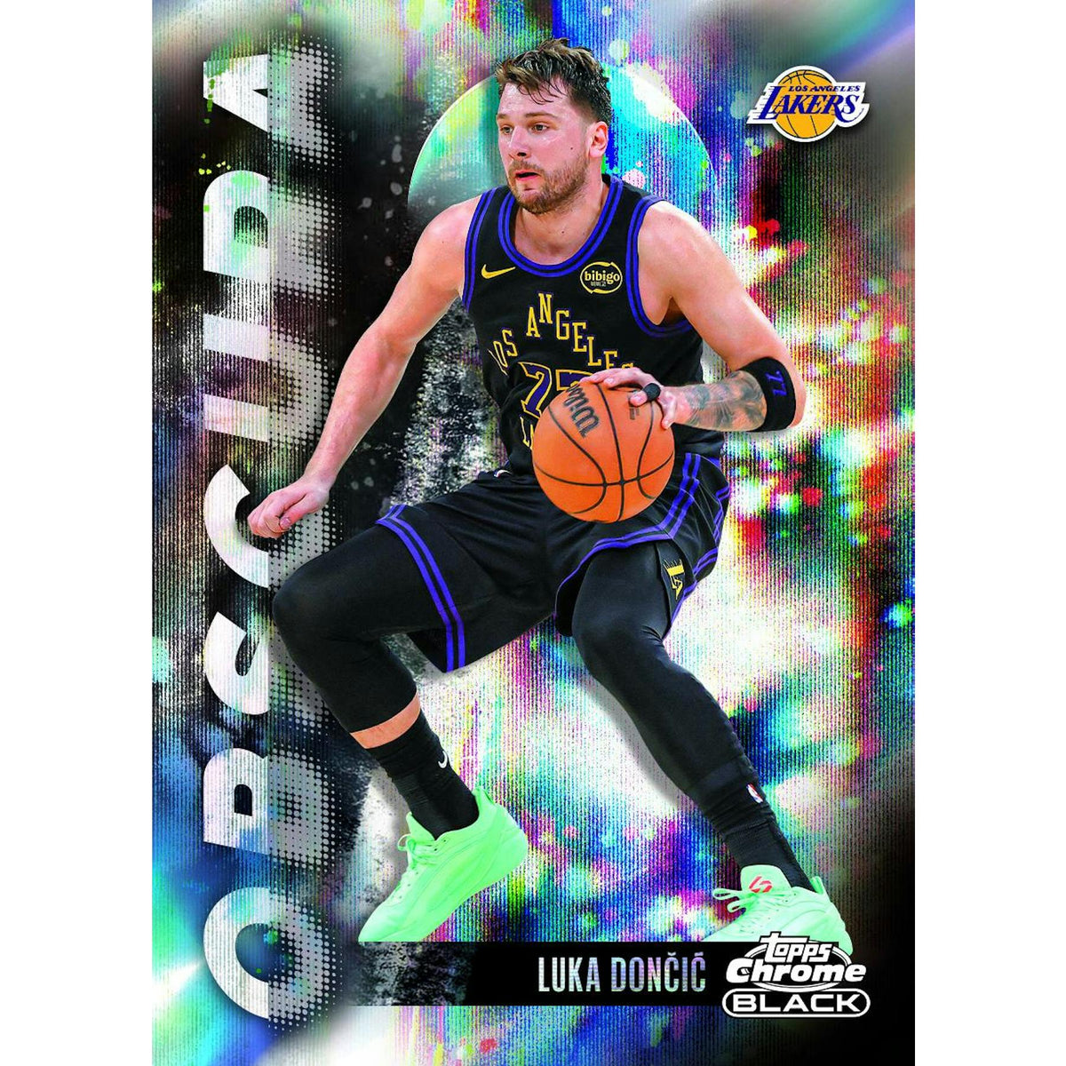 2025/26 Topps Chrome Black Basketball Hobby 8-Box Case (Presell)