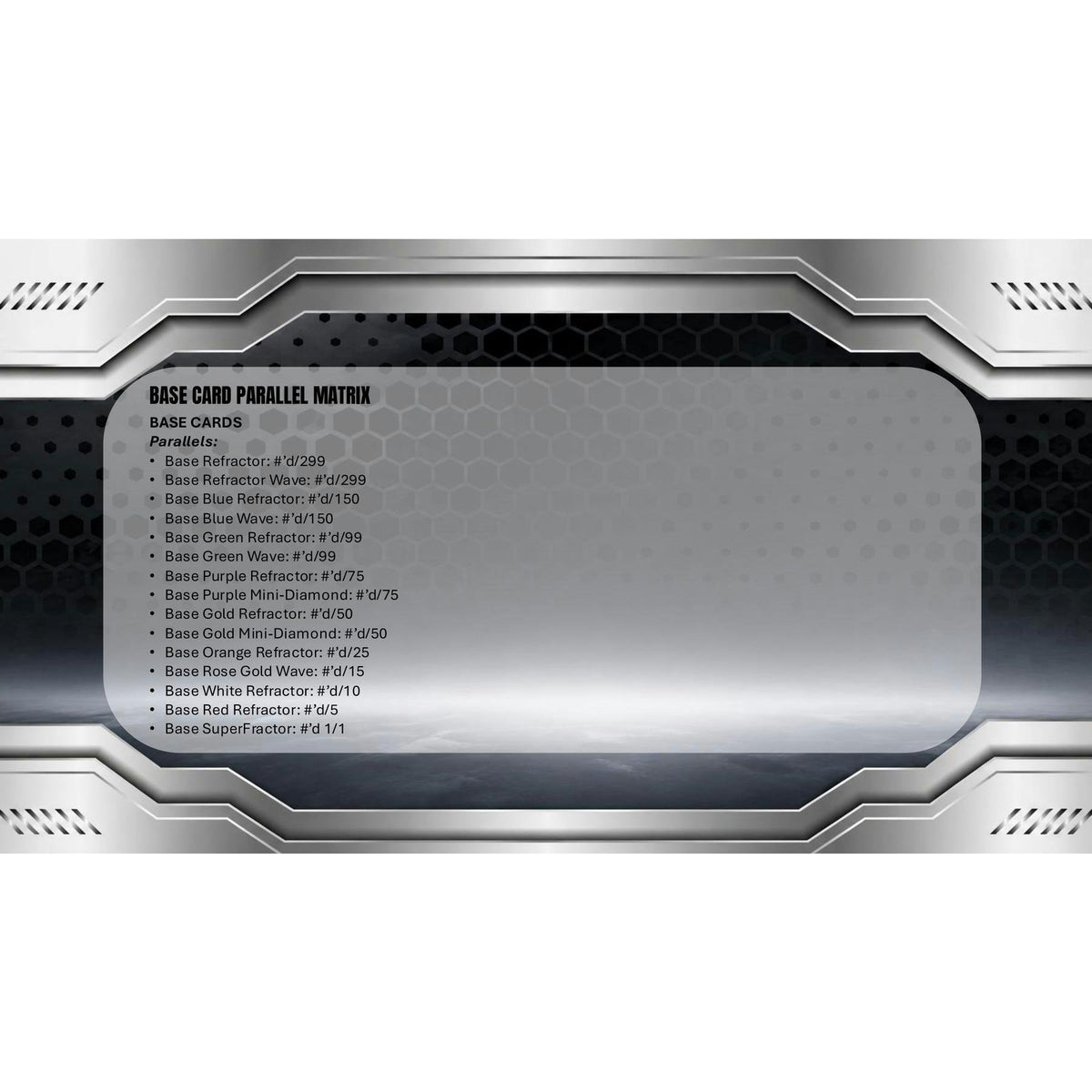 2025/26 Topps Chrome Black Basketball Hobby 8-Box Case (Presell)