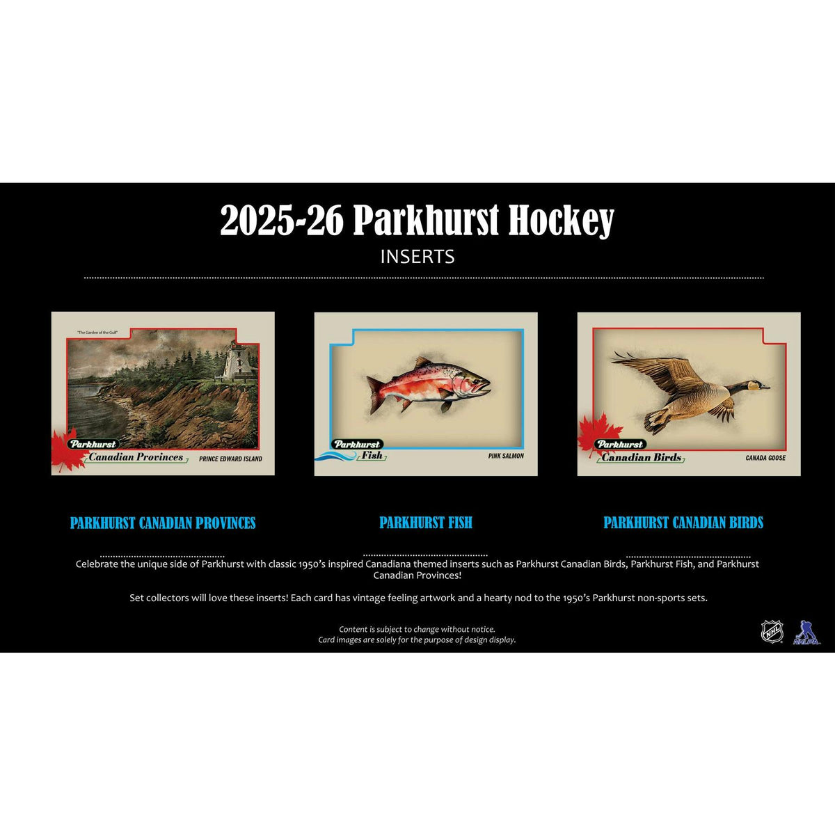 2025/26 Upper Deck Parkhurst Hockey Hobby 12-Box Case