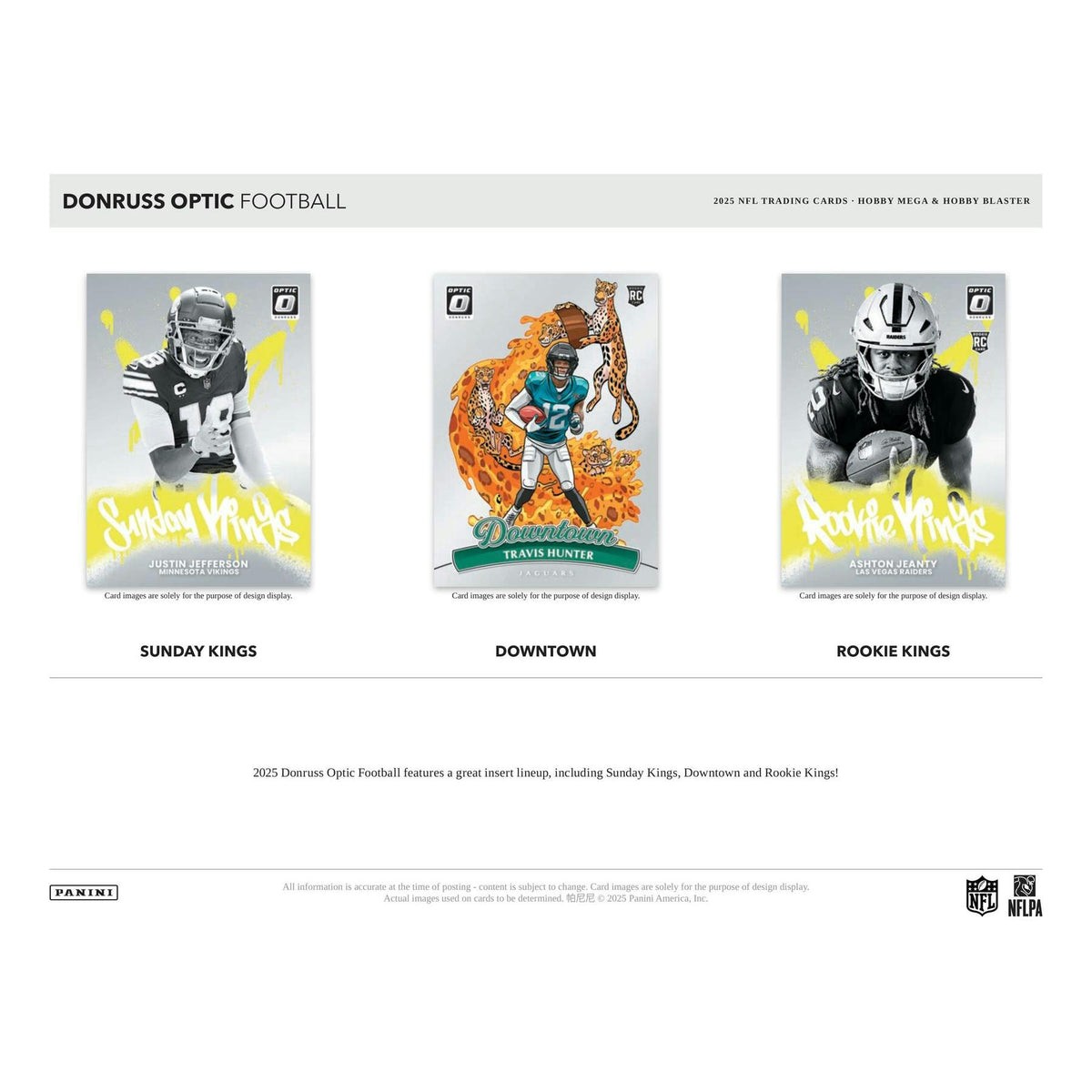 2025 Panini Donruss Optic Football Blaster Hobby 20-Box Case (Blue Scope Parallels!)