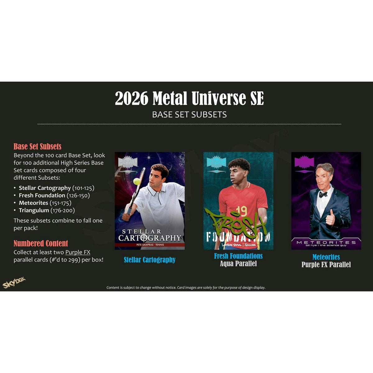 2026 Upper Deck Metal Universe SE Blaster 20-Box Case (Presell)