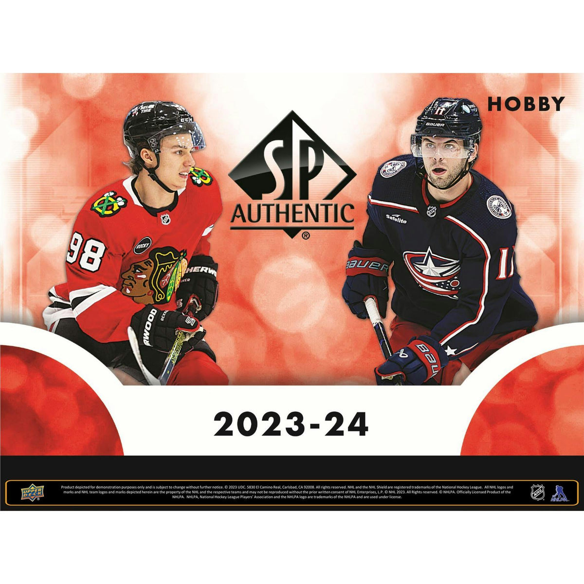 2023/24 Upper Deck SP Authentic Hockey Hobby 16-Box Case