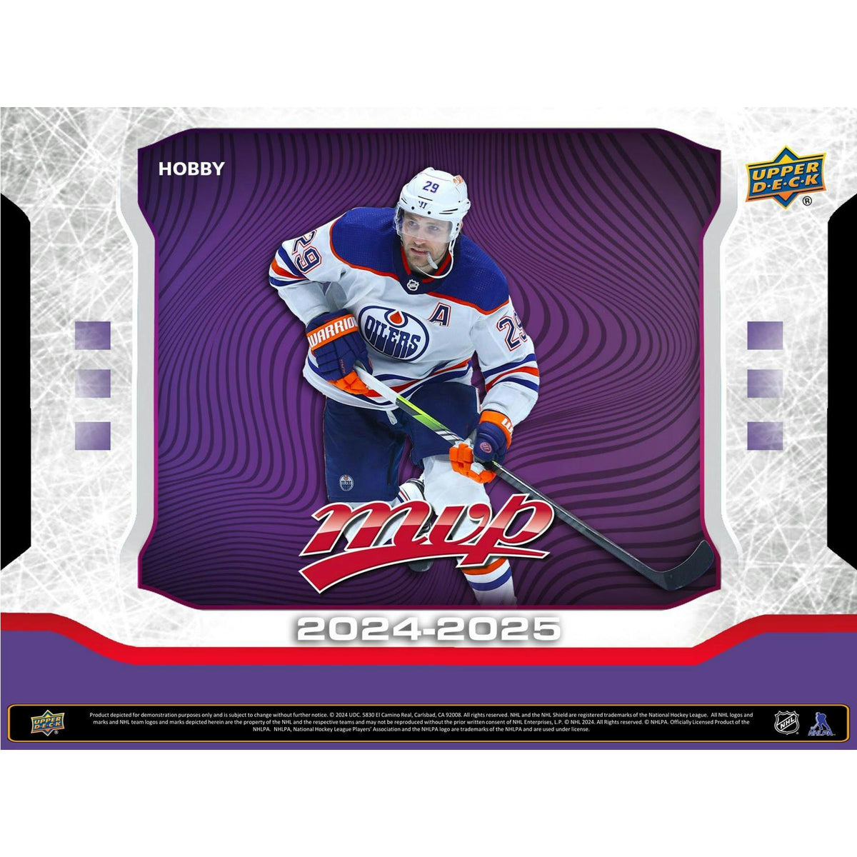 2024/25 Upper Deck MVP Hockey Hobby 20-Box Case