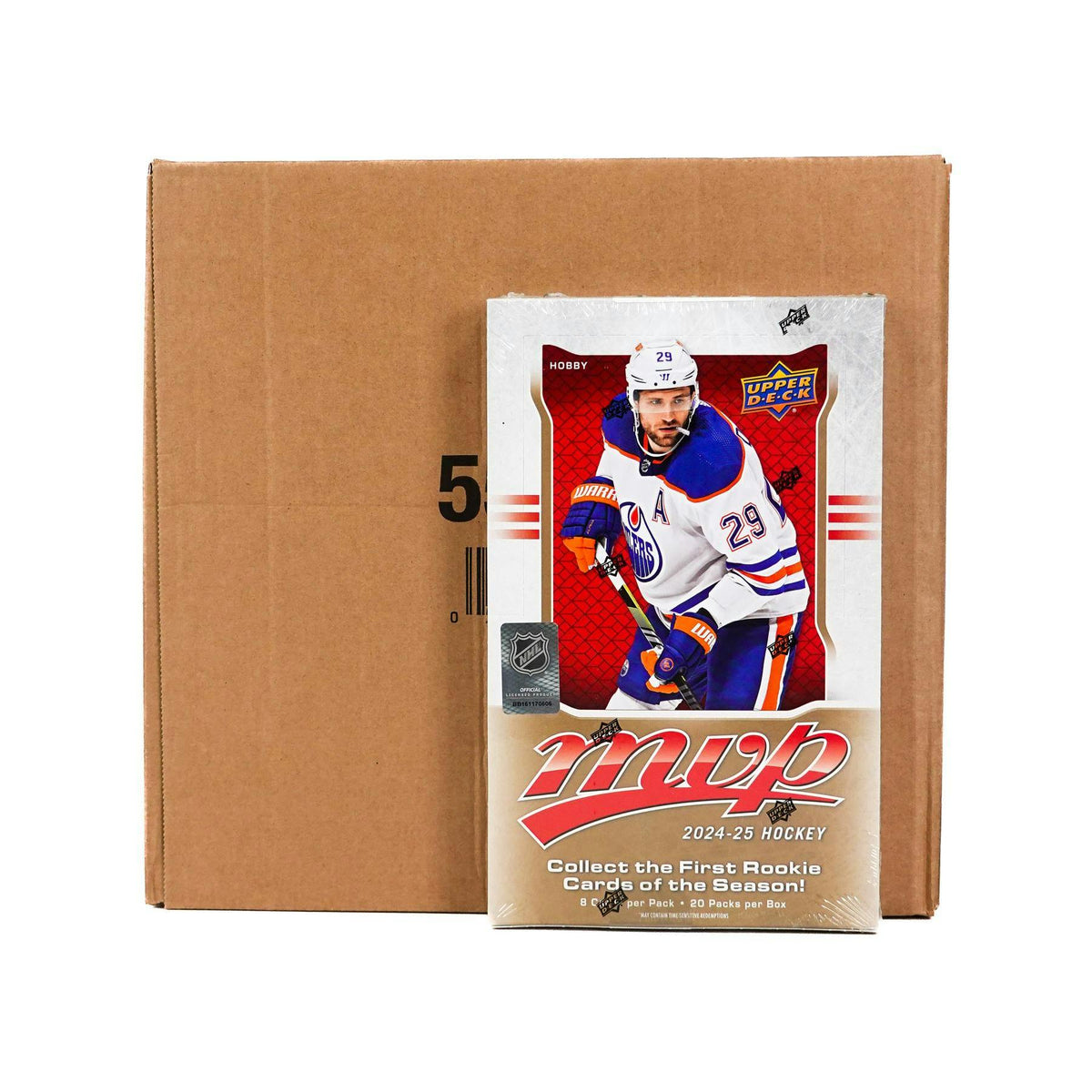 2024/25 Upper Deck MVP Hockey Hobby 20-Box Case