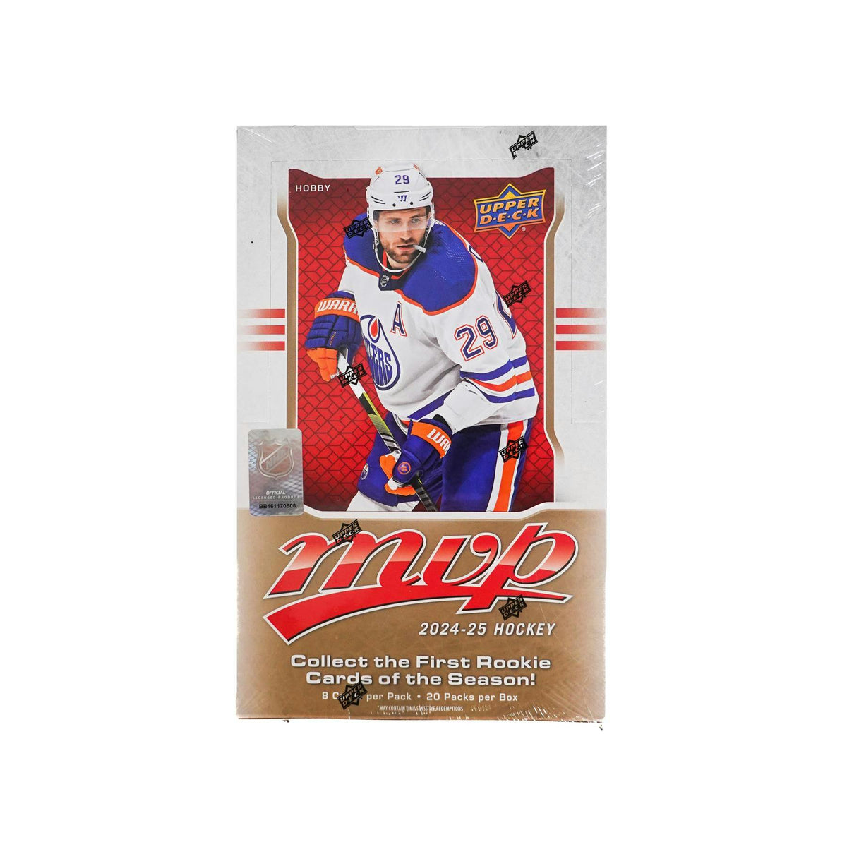 2024/25 Upper Deck MVP Hockey Hobby 20-Box Case