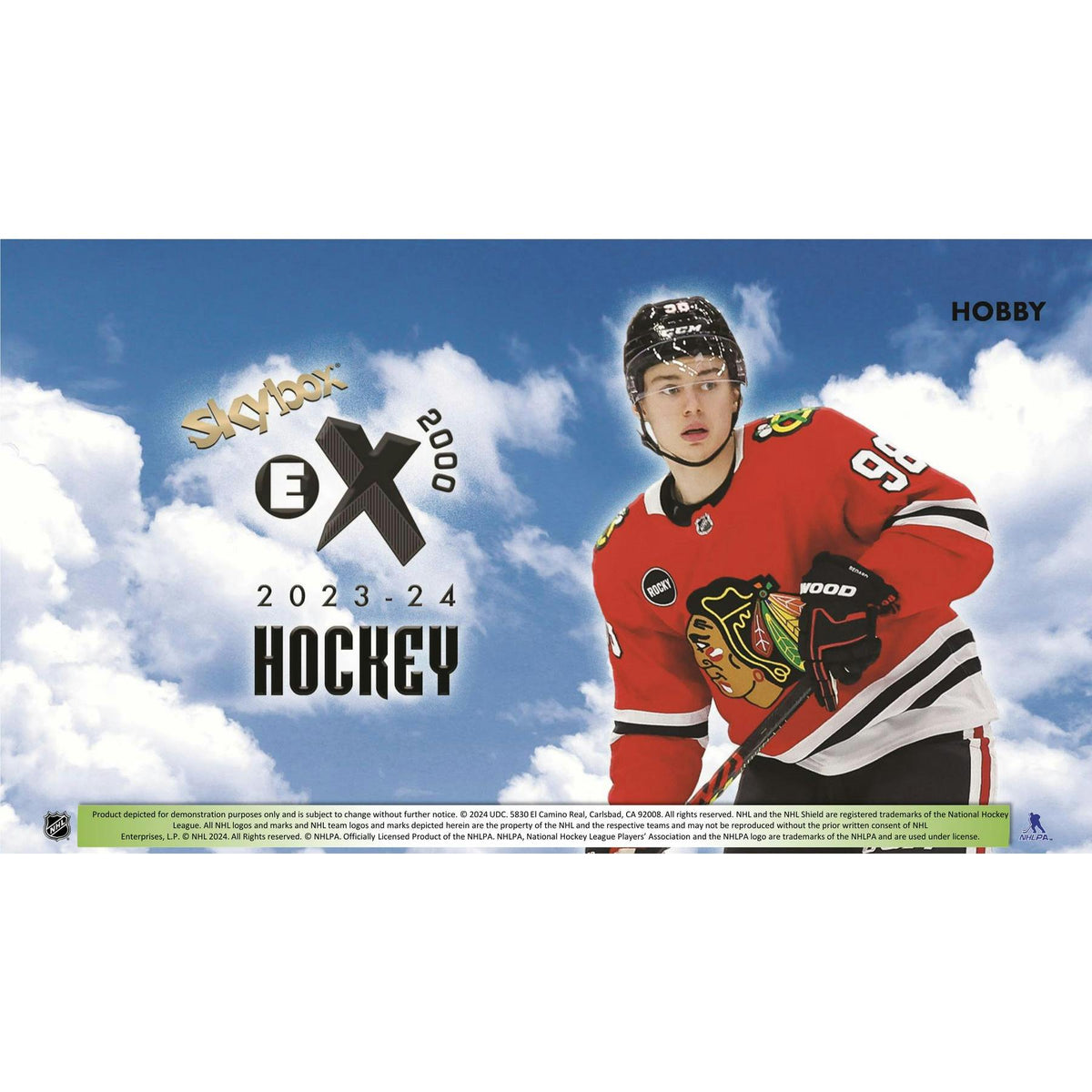 2023/24 Upper Deck Skybox E-X 2000 Hockey Hobby 12-Box Case