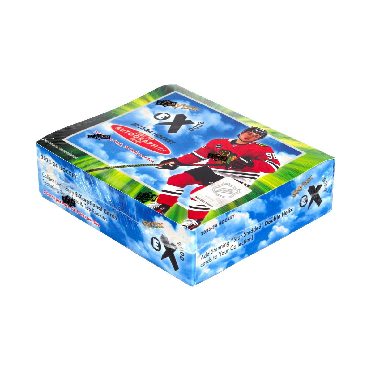 2023/24 Upper Deck Skybox E-X 2000 Hockey Hobby 12-Box Case