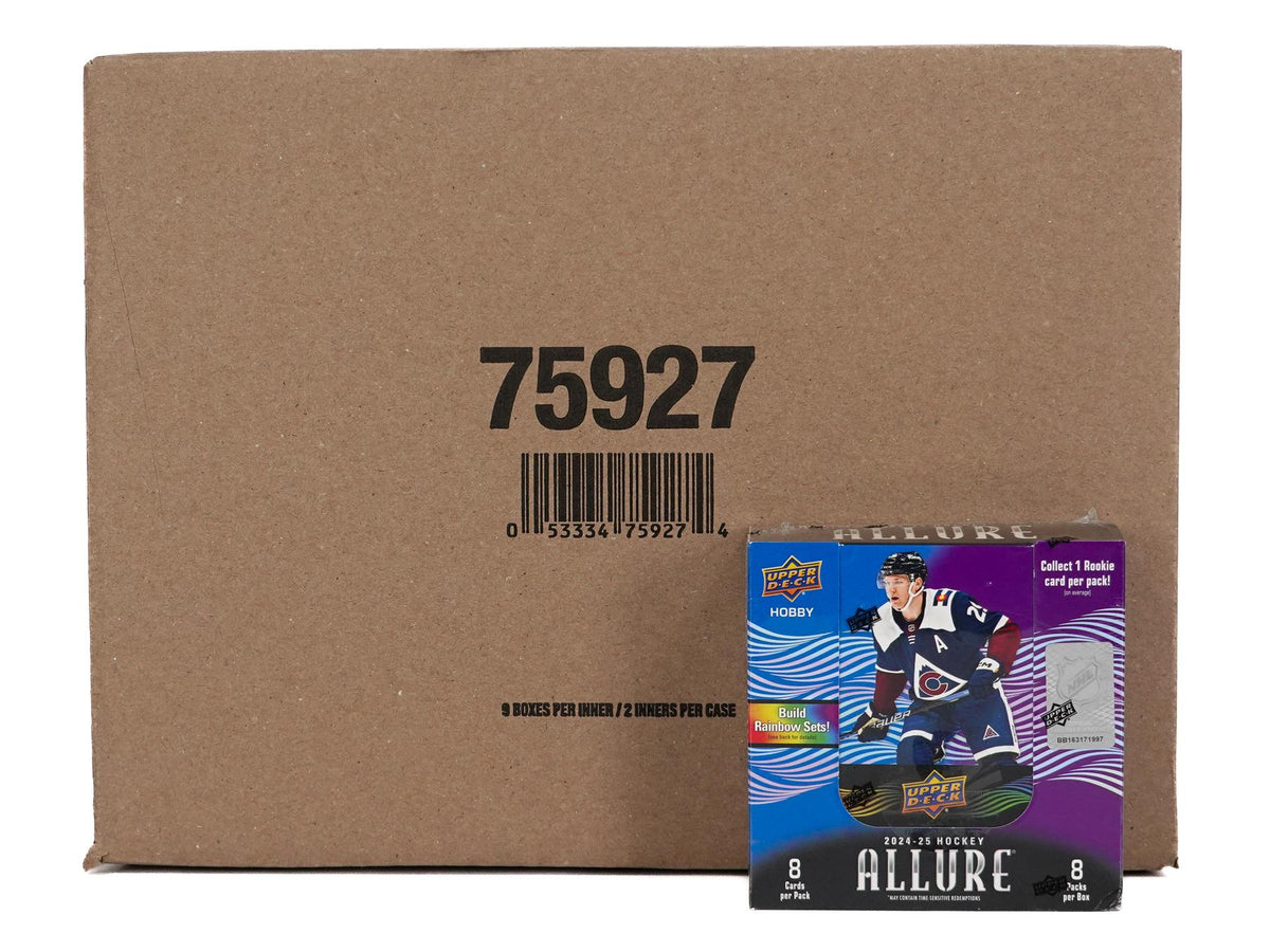 2024/25 Upper Deck Allure Hockey Hobby 18-Box Case