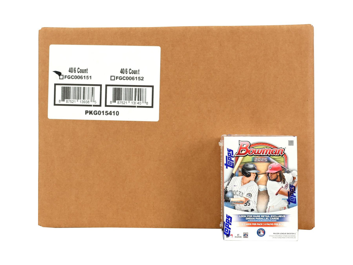 2025 Bowman Baseball Blaster 40-Box Case