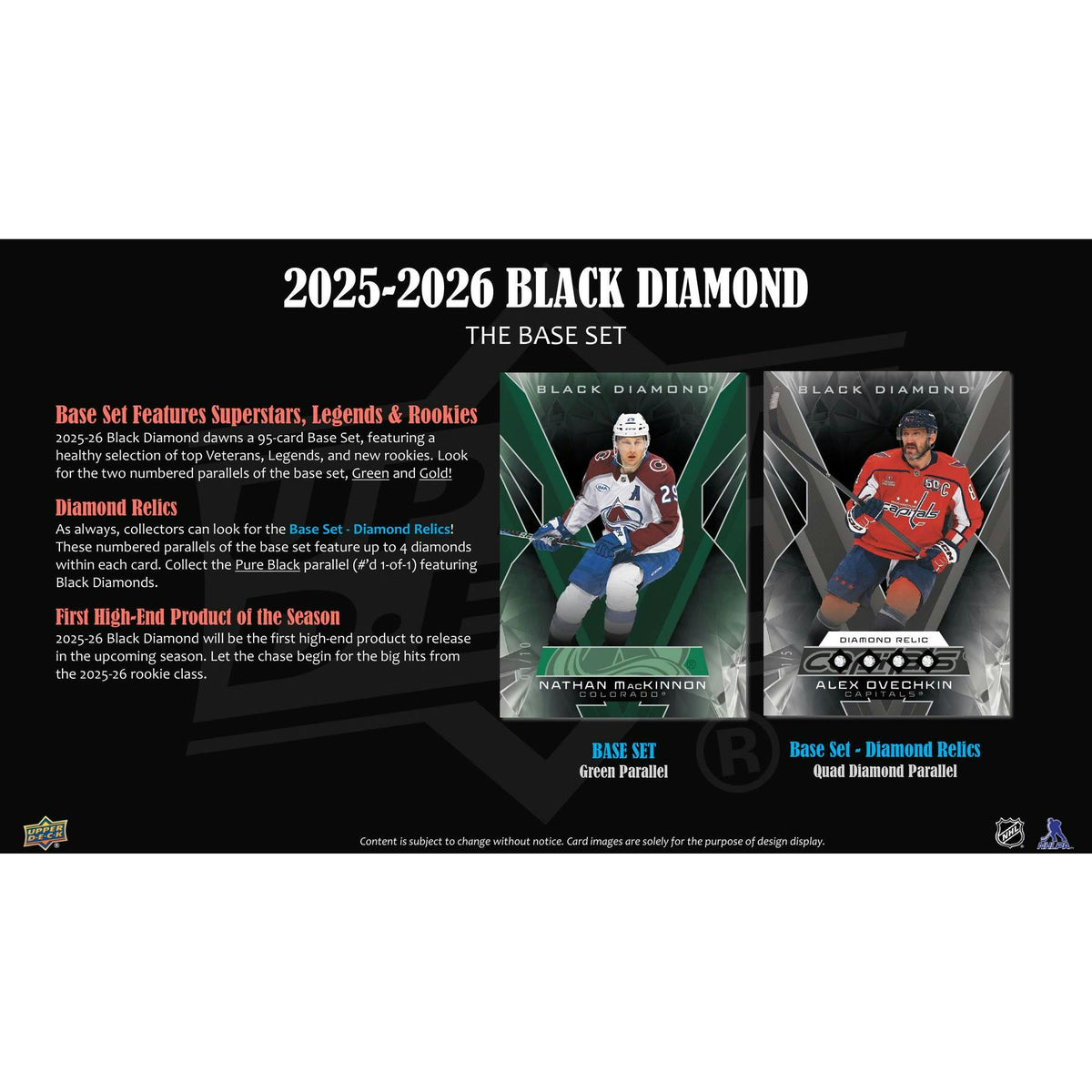 2025/26 Upper Deck Black Diamond Hockey Hobby 10-Box Case