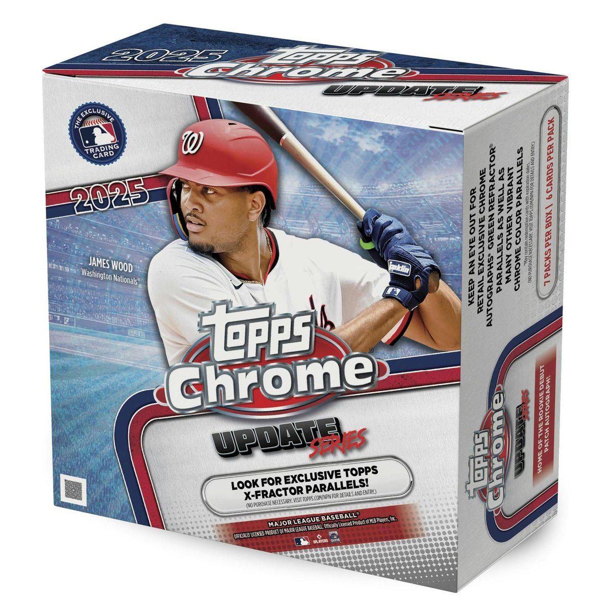2025 Topps Chrome Update Series Baseball Mega 20-Box Case