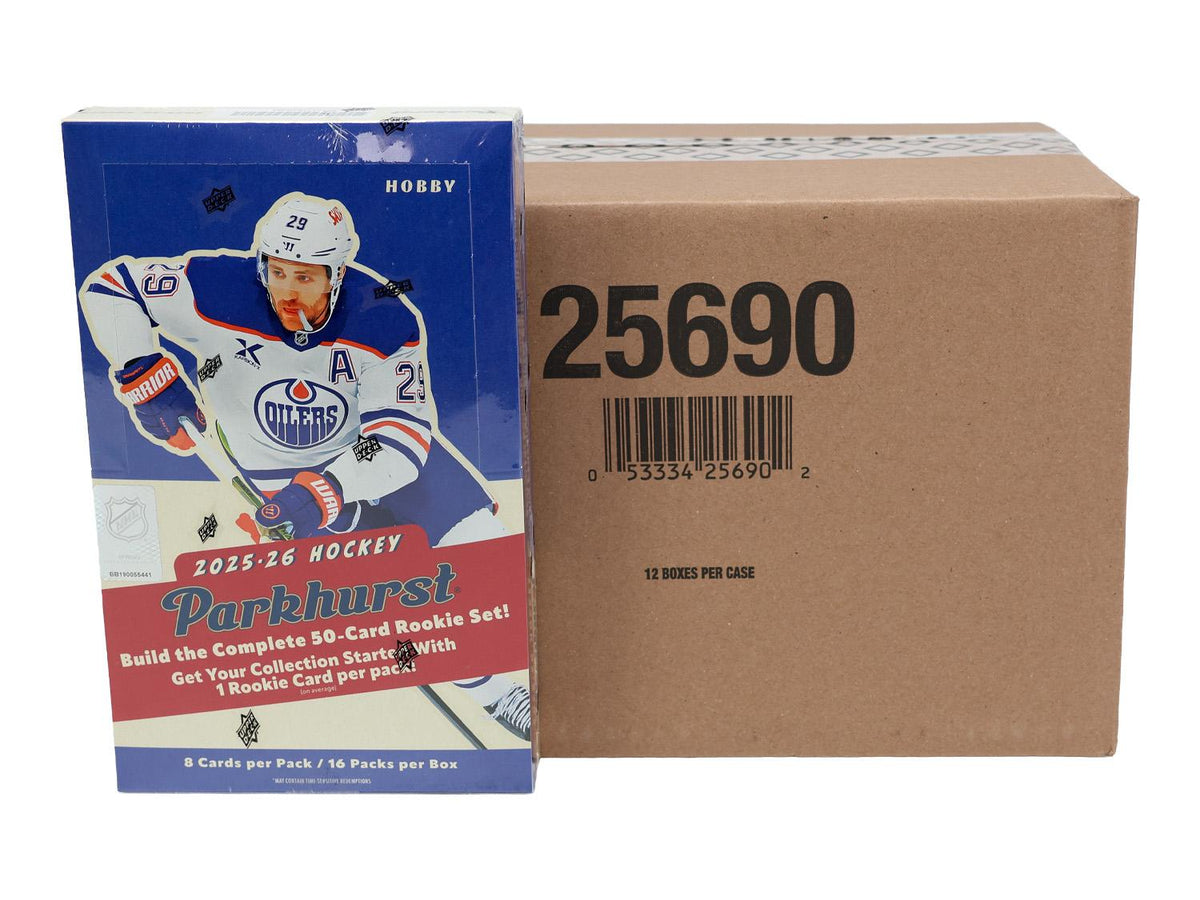 2025/26 Upper Deck Parkhurst Hockey Hobby 12-Box Case