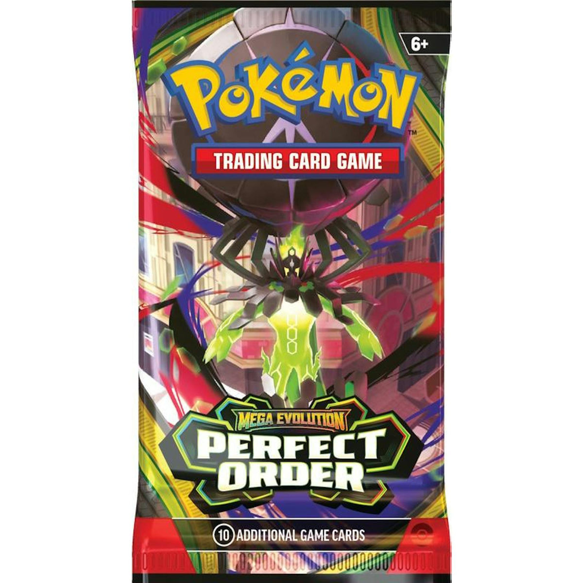 Pokemon Mega Evolution: Perfect Order 6-Pack Booster 25-Bundle Case
