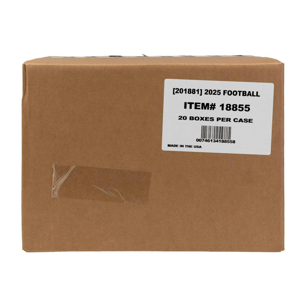 2025 Panini Donruss Optic Football Mega Hobby 20-Box Case