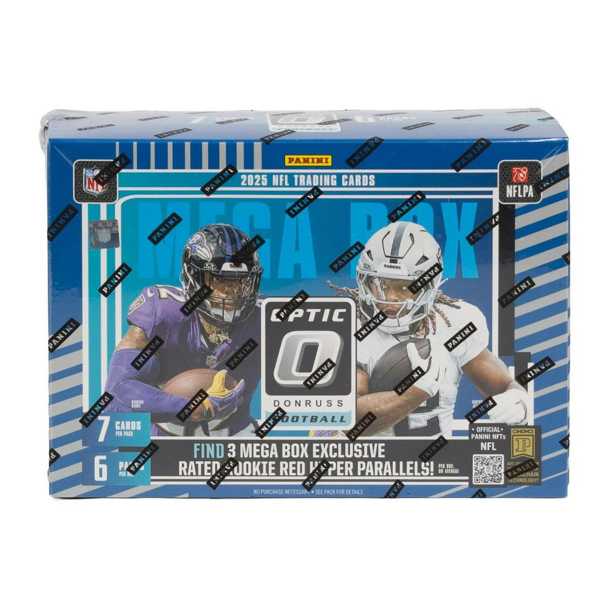 2025 Panini Donruss Optic Football Mega Hobby 20-Box Case