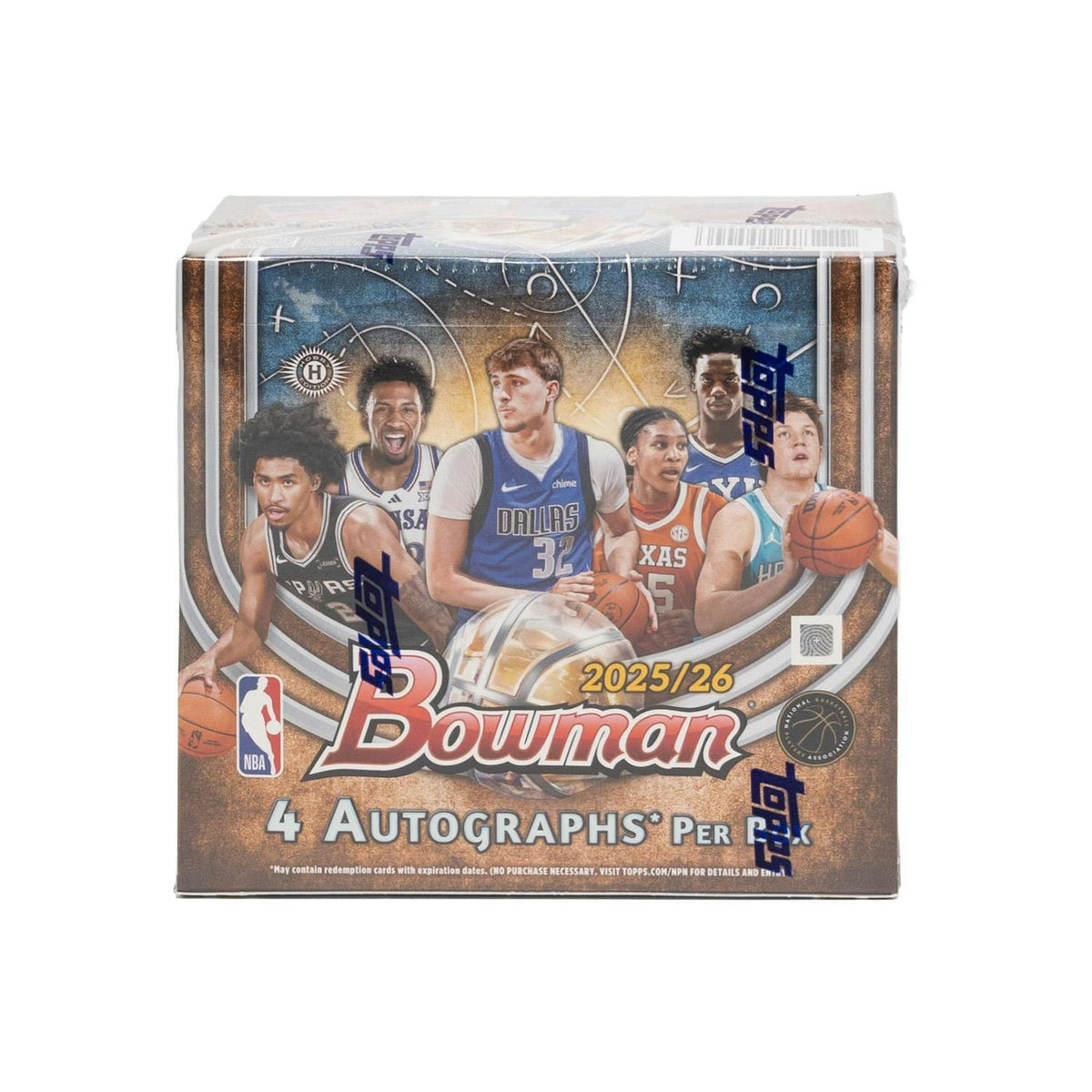 2025/26 Bowman Basketball Hobby Jumbo 8-Box Case