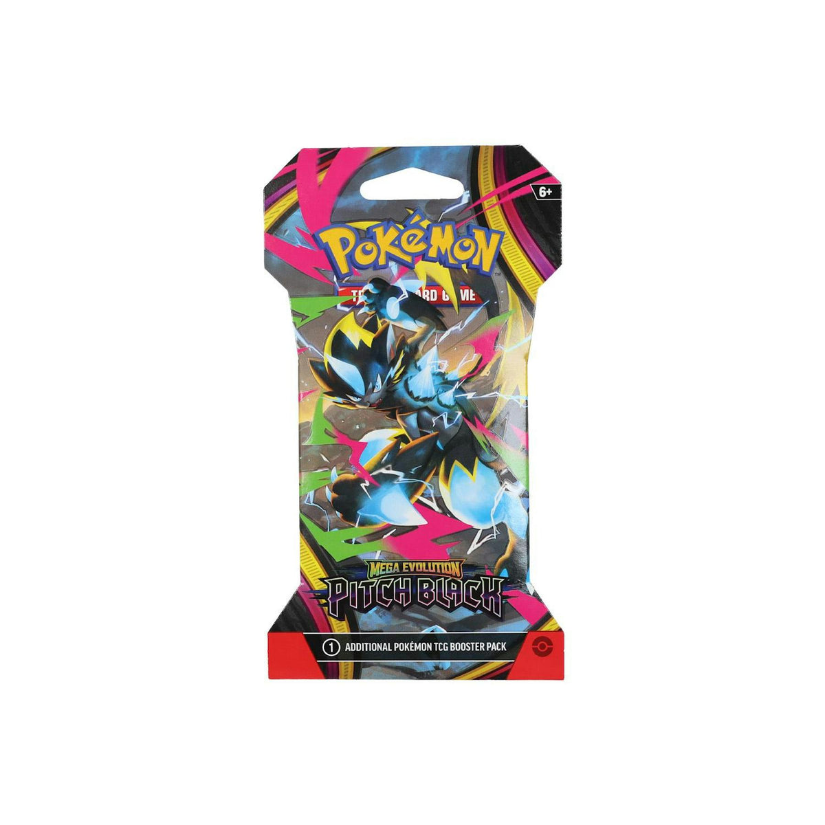 Pokemon Mega Evolution: Pitch Black Sleeved Booster 144-Pack Case