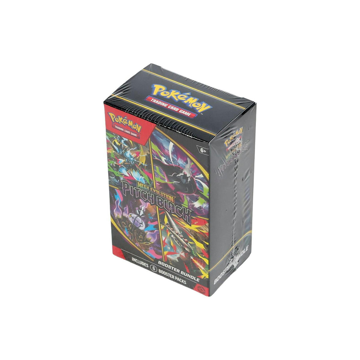 Pokemon Mega Evolution: Pitch Black 6-Pack Booster 25-Bundle Case