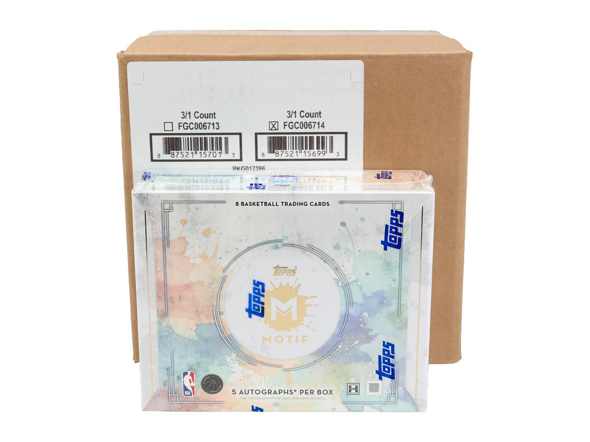 2025/26 Topps Motif Basketball Hobby 3-Box Case (Presell)