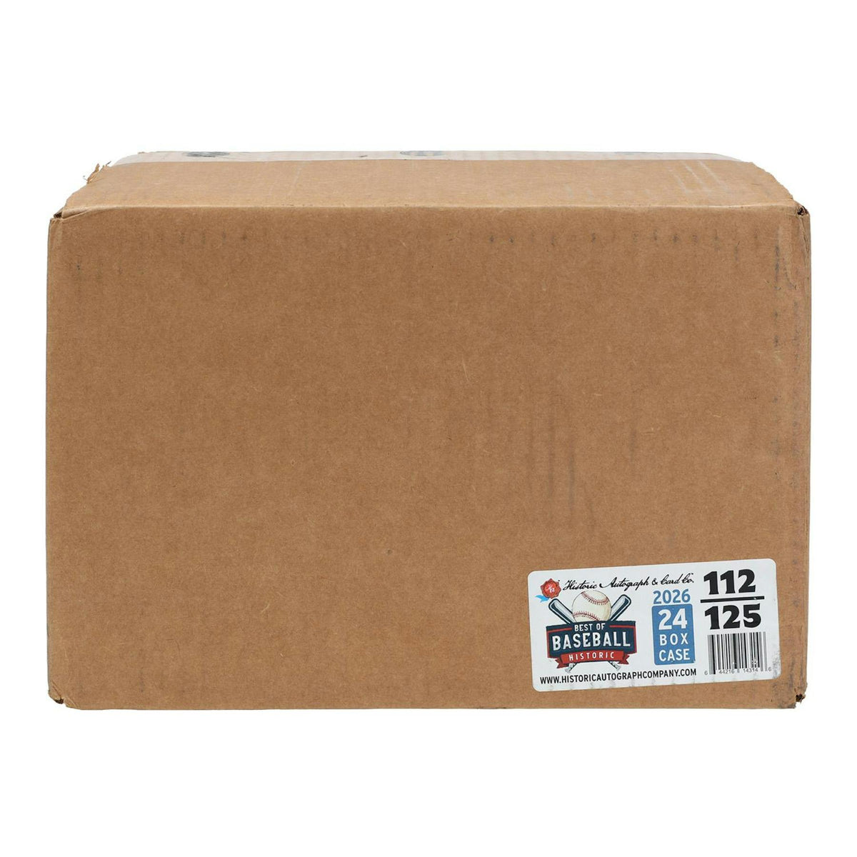 2026 Historic Autographs Best of Baseball Hobby 24-Box Case