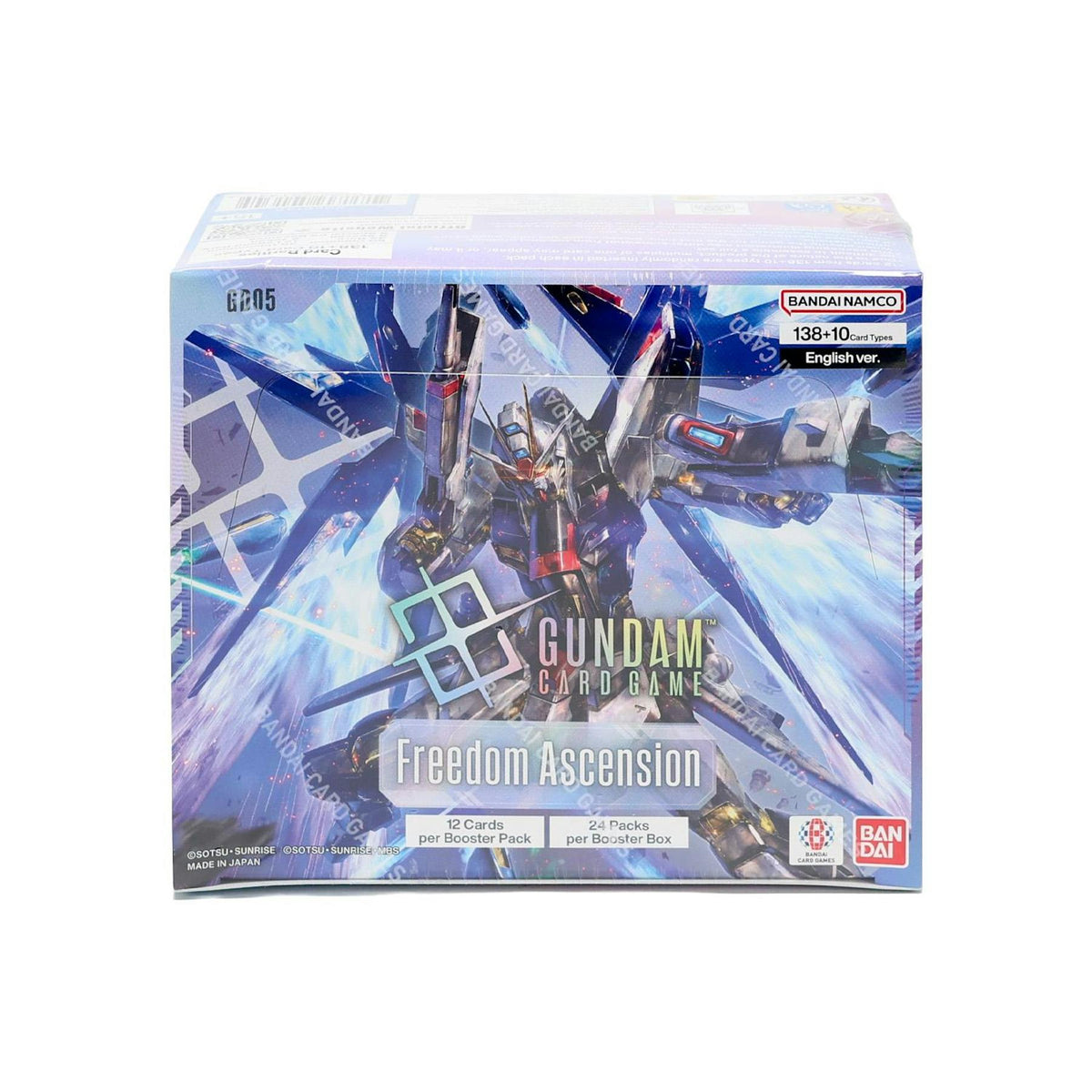 Gundam TCG Freedom Ascension (GD05) Booster 12-Box Case