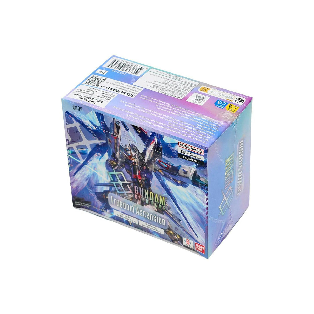 Gundam TCG Freedom Ascension (GD05) Booster 12-Box Case
