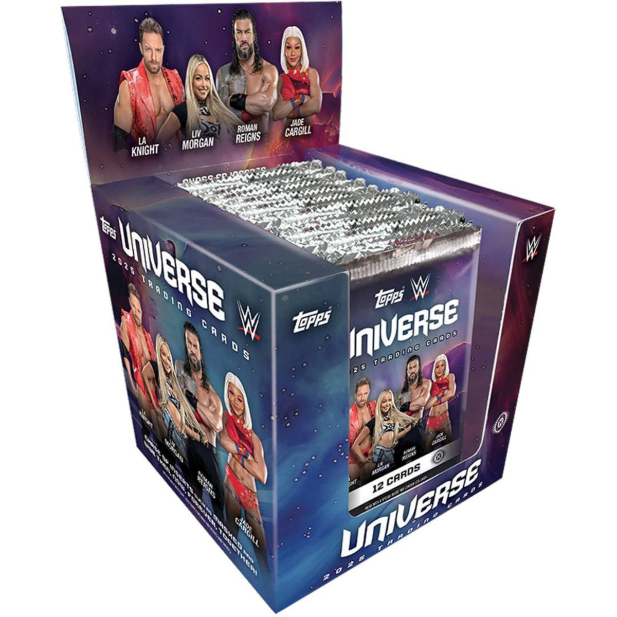 2025 Topps Universe WWE Hobby Box 12-box case