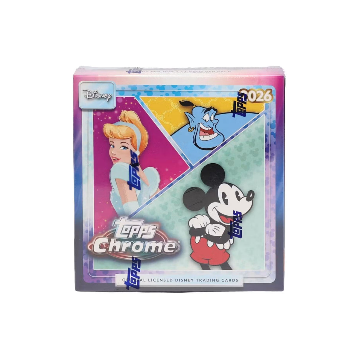 2026 Topps Chrome Disney Mega 20 Box Case