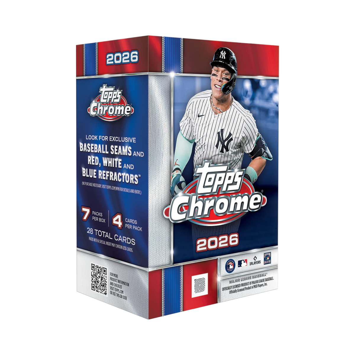 2026 Topps Chrome Baseball Blaster 40-Box Case