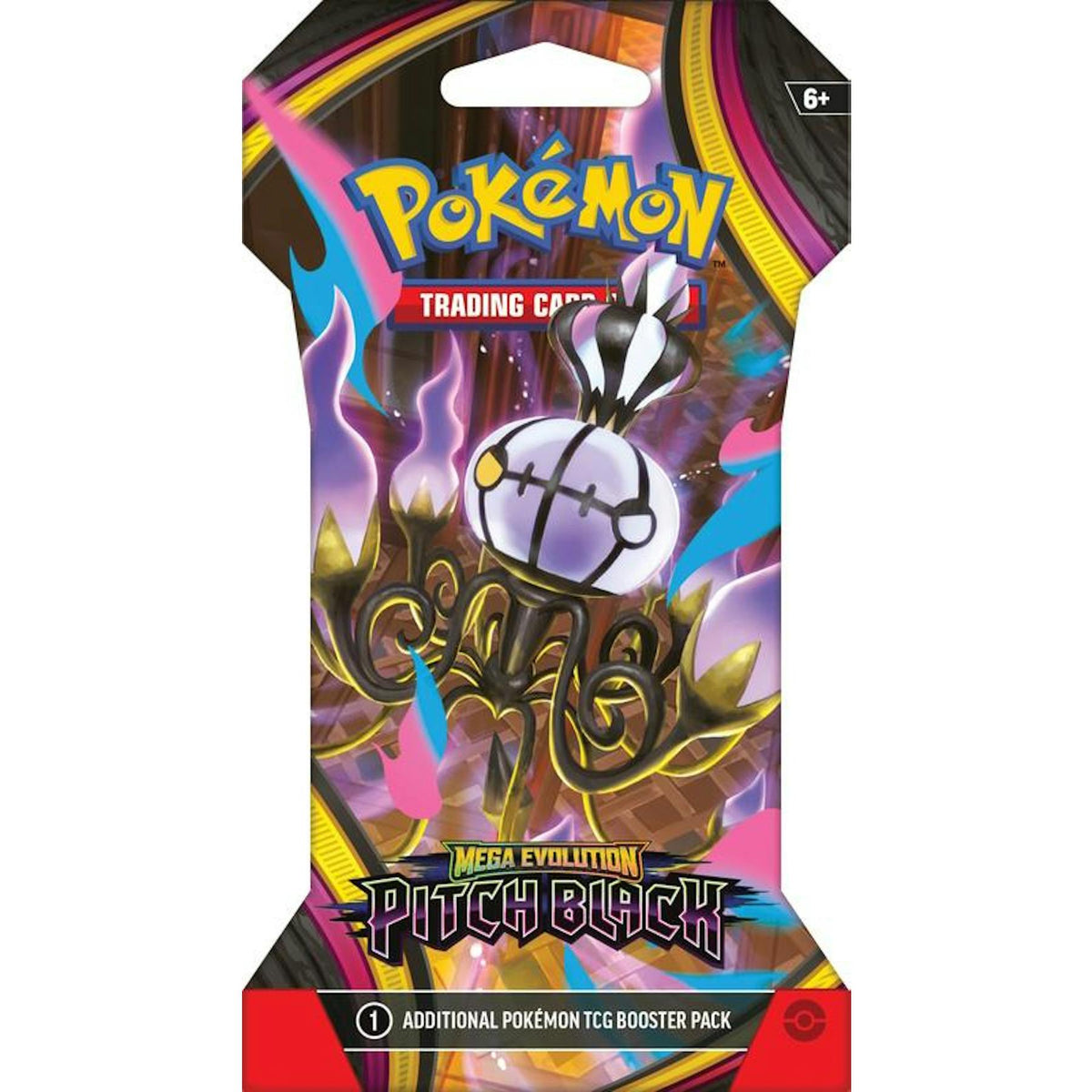 Pokemon Mega Evolution: Pitch Black Sleeved Booster 144-Pack Case
