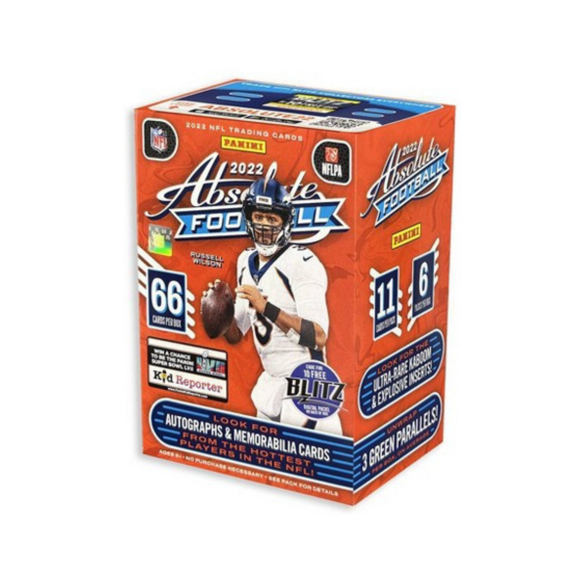 2022 Panini Absolute Football Blaster Box