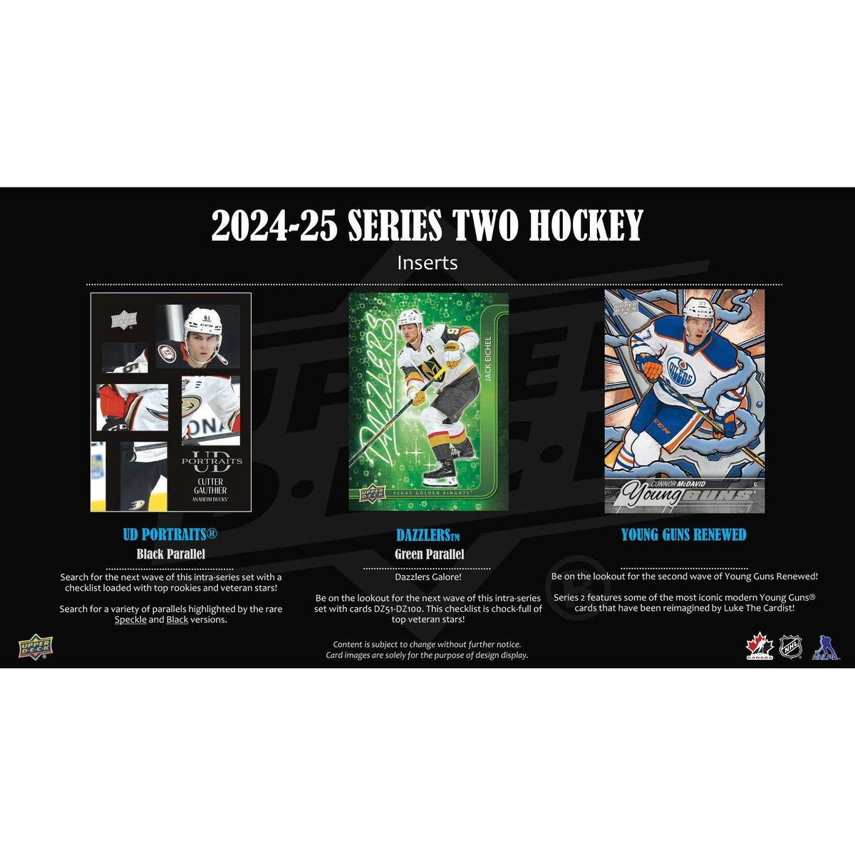 2024/25 Upper Deck Series 2 Hockey Tin Case (12 Ct.)