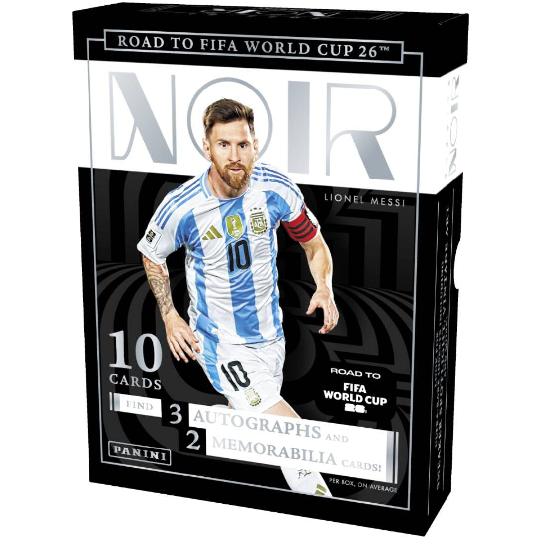 2025-26 Panini Noir Road to FIFA World Cup Soccer Hobby 3 Box Case