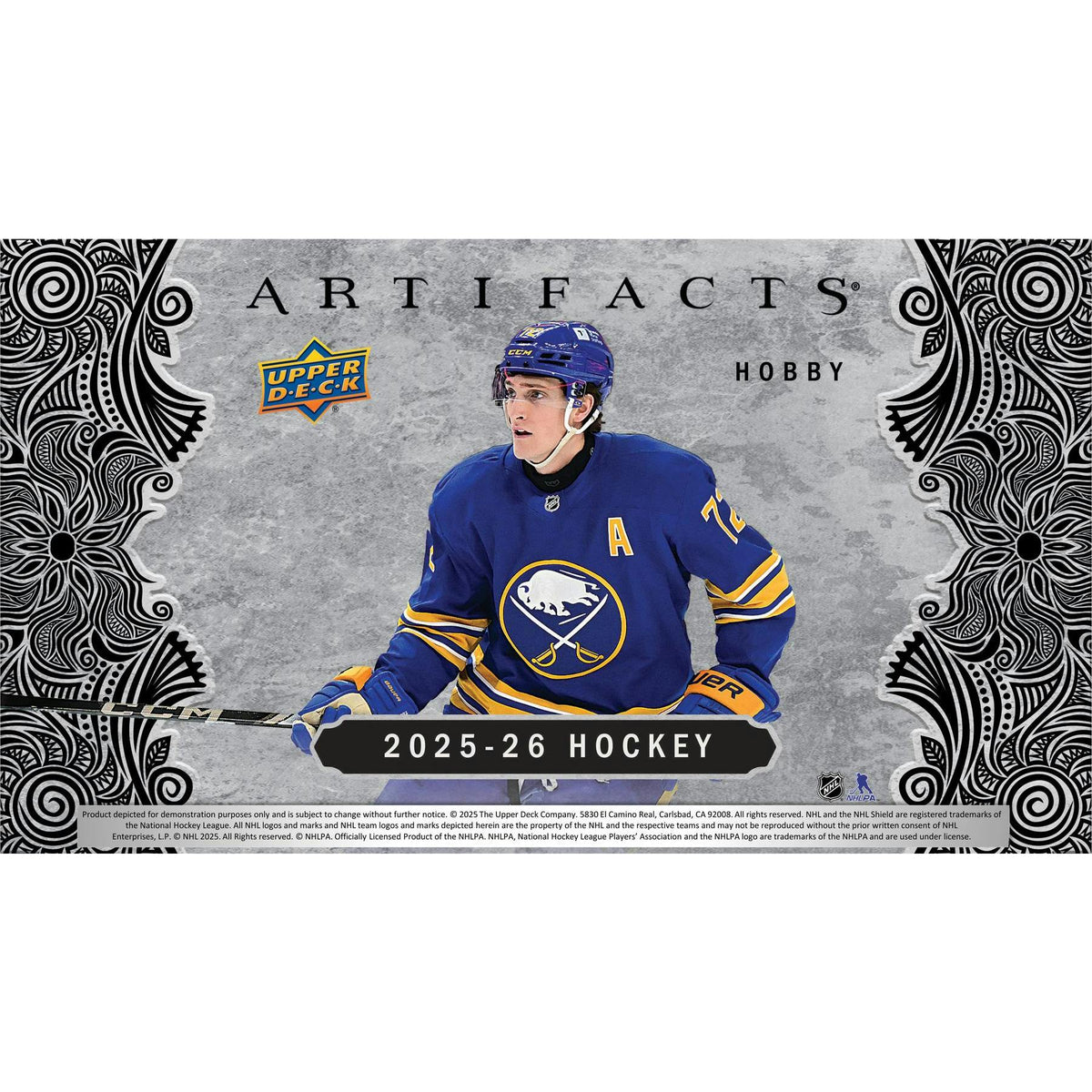 2025/26 Upper Deck Artifacts Hockey Hobby 20-Box Case