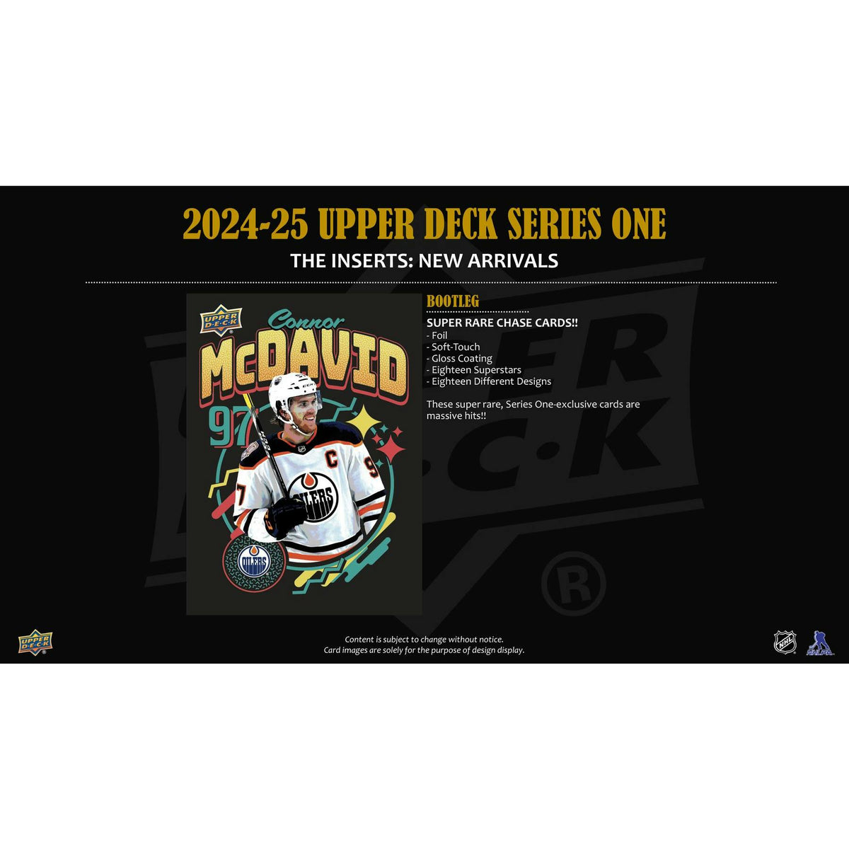 2025/26 Upper Deck Series 1 Hockey Hobby 12-Box Case