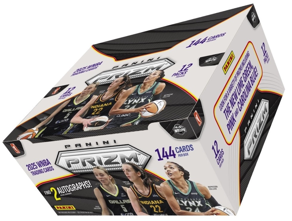 2025 Panini Prizm WNBA Hobby Box 12-Box Case