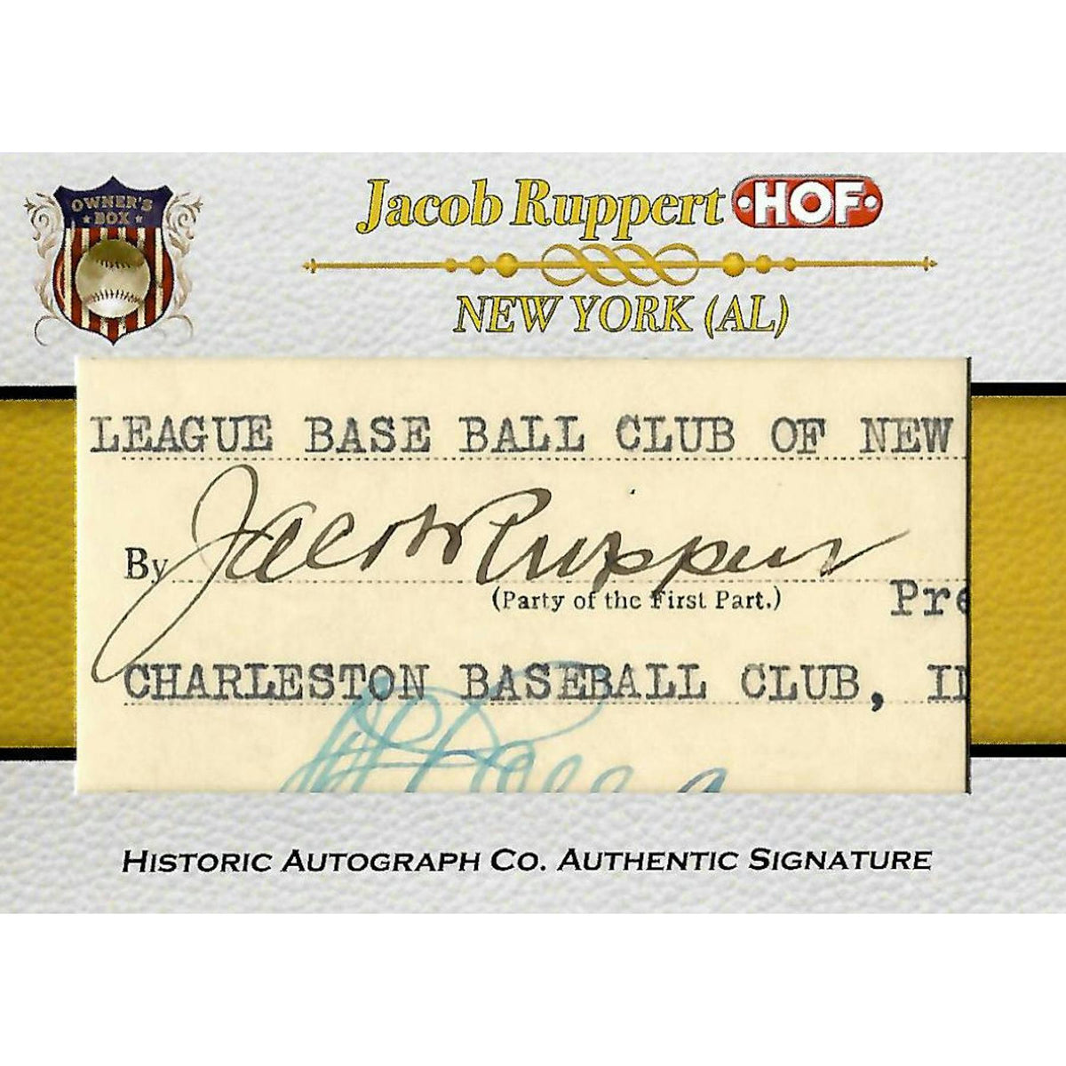 2026 Historic Autographs Best of Baseball Hobby 24-Box Case