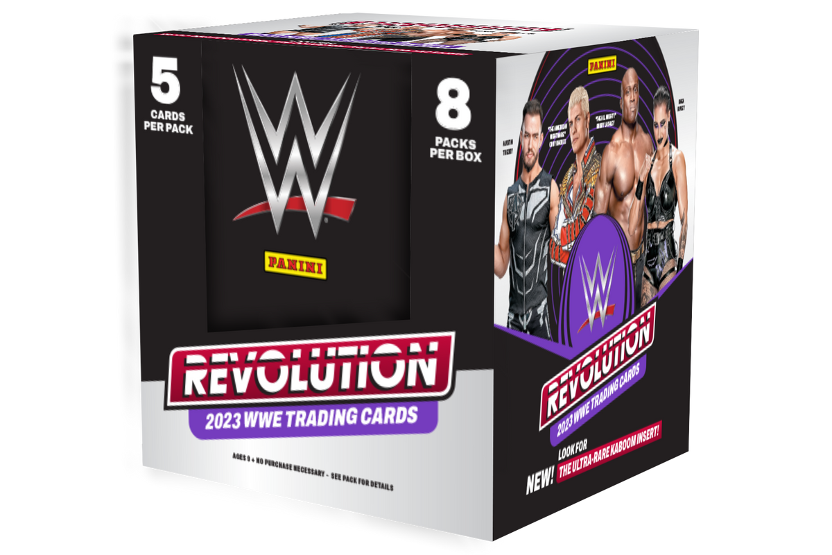 2023 Panini Revolution WWE Hobby 16 Box Case