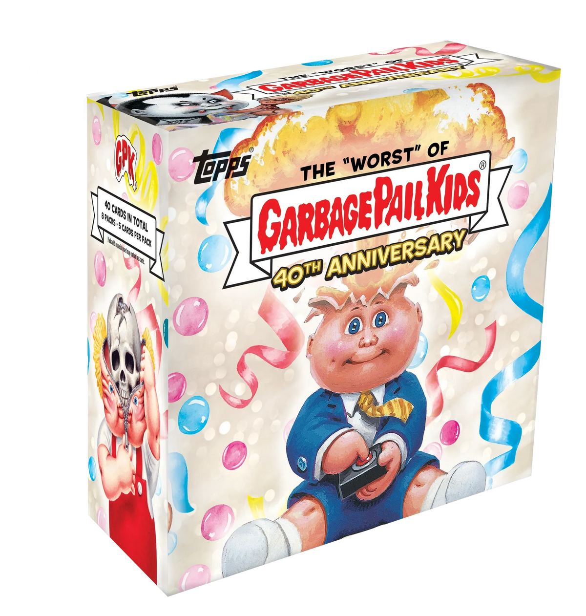 2025 Topps Garbage Pail Kids: Worst of GPK 40th Anniversary Hobby 10 Box Case