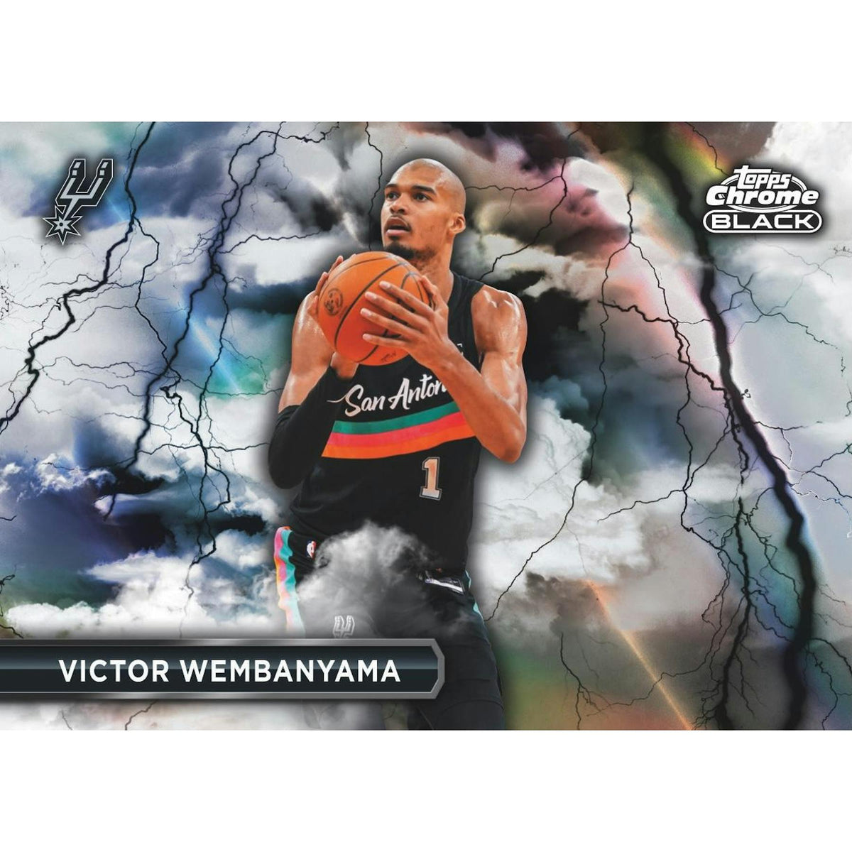 2025/26 Topps Chrome Black Basketball Hobby 8-Box Case (Presell)