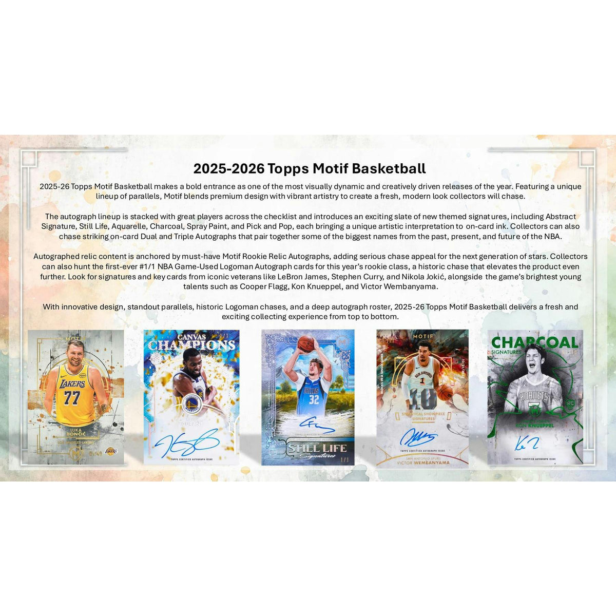 2025/26 Topps Motif Basketball Hobby 3-Box Case (Presell)