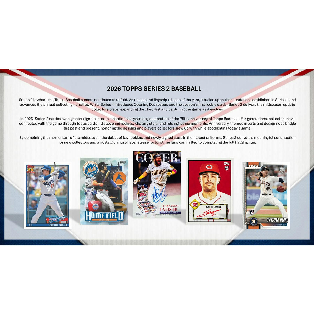2026 Topps Series 2 Baseball Mega 20-Box Case