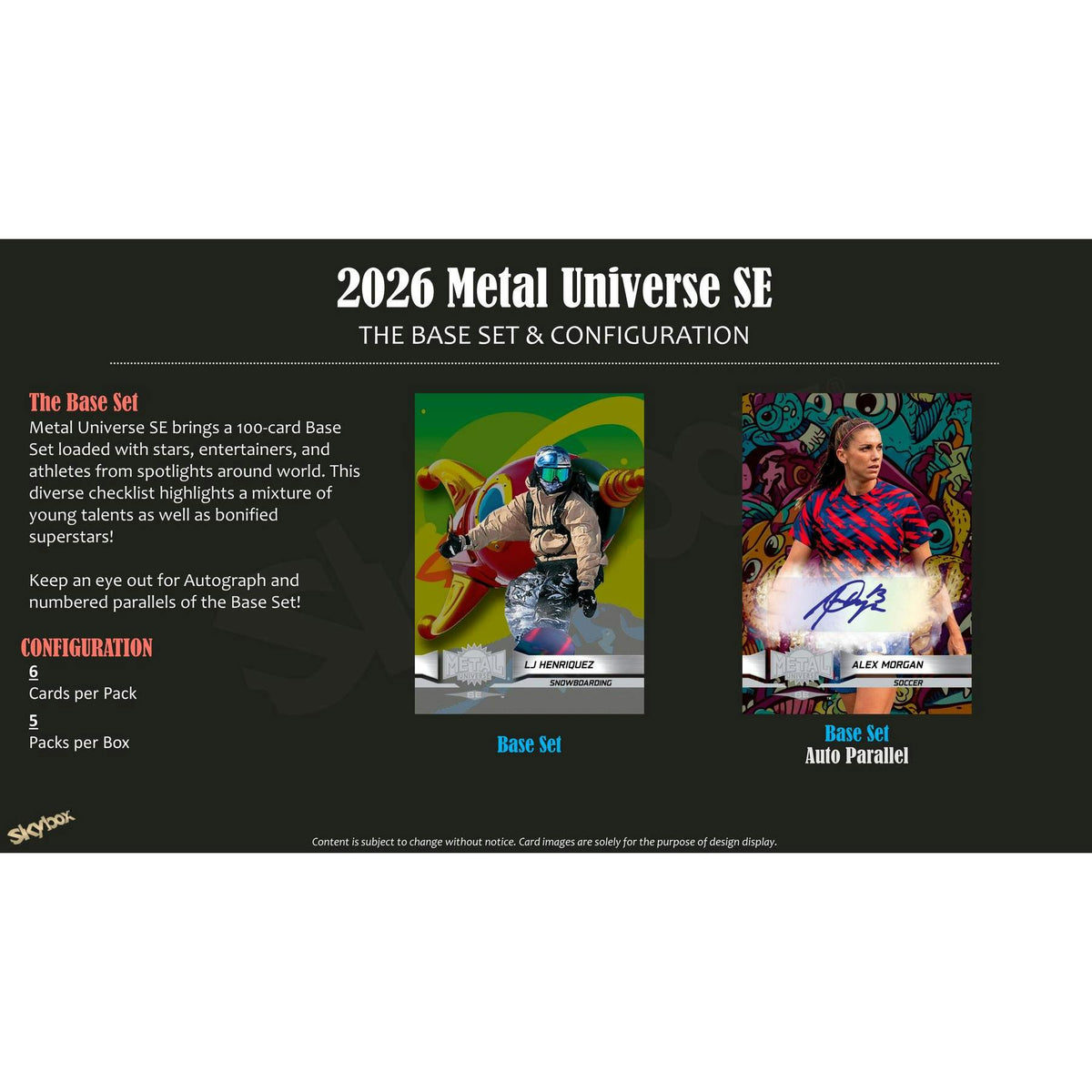 2026 Upper Deck Metal Universe SE Blaster 20-Box Case (Presell)