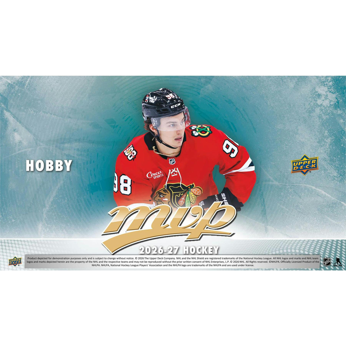 2026/27 Upper Deck MVP Hockey Hobby 20-Box Case