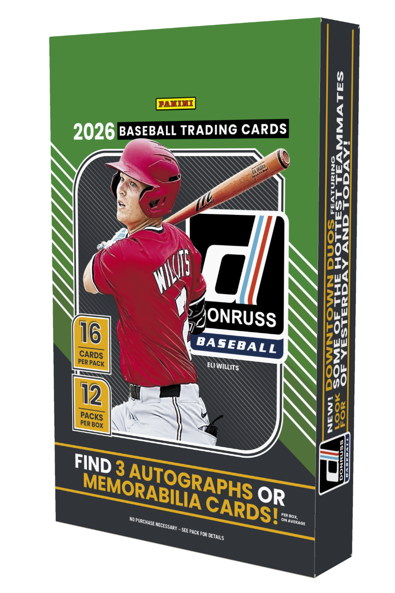 2026 Panini Donruss Baseball Hobby 12 Box Case