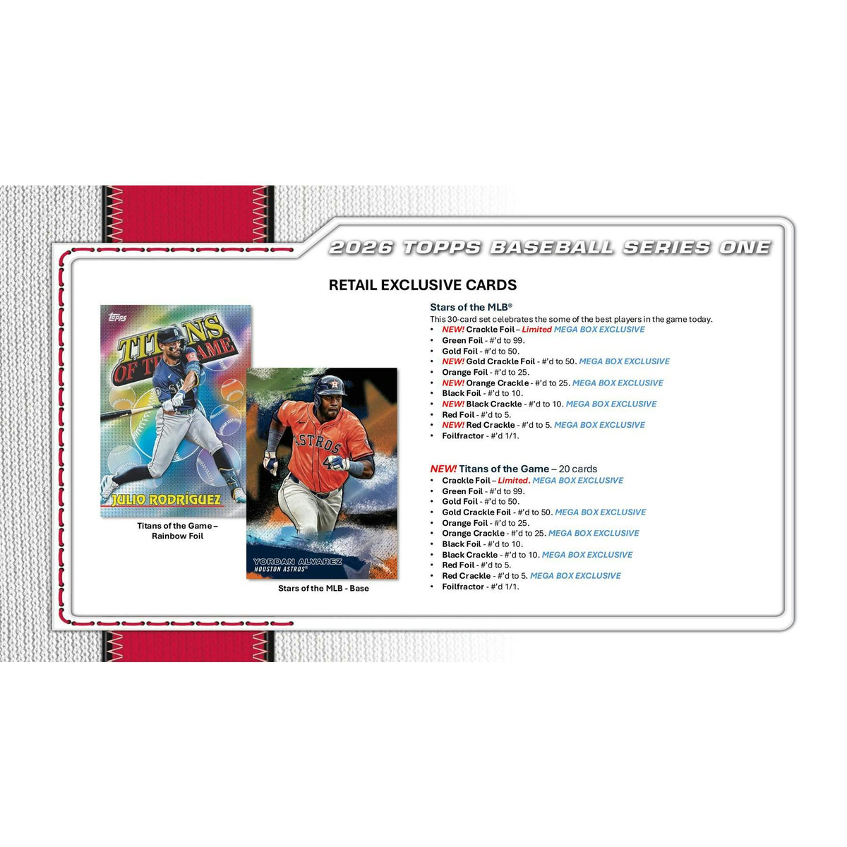 2026 Topps Series 1 Baseball 9-Tin 4-Box Case (36 Tins!)