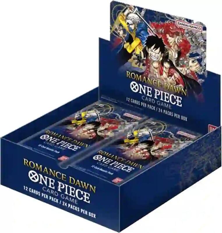 One Piece OP-01 Romance Dawn Booster Box Blue Bottom