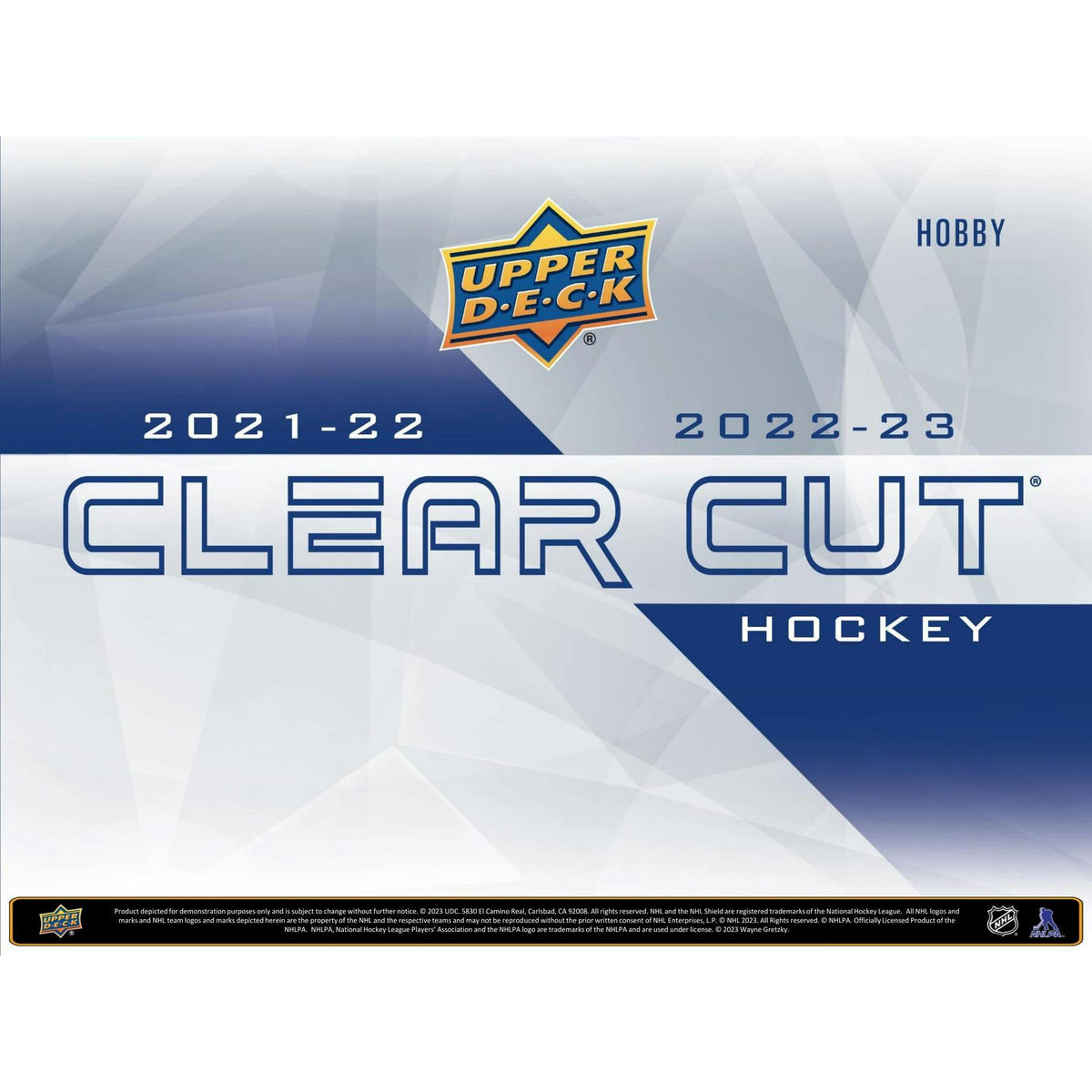 2022/23 Upper Deck Clear Cut Hockey Hobby 30-Box Case